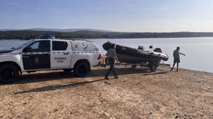 Búsqueda Del Joven De Tudela En Las Aguas Del Pantano De Soria