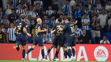 Gol de Asier Villalibre en Anoeta