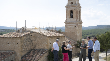 Diputación y obispado de Tortosa firman convenio por la iglesia de Palanques