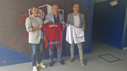 Presentación del nuevo patrocinar del Huesca