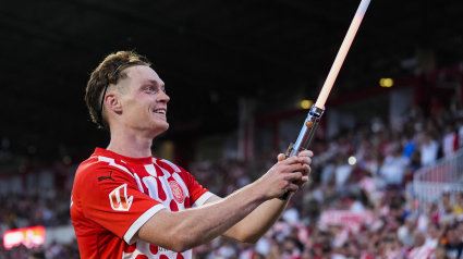 Tsygankov celebra su tanto ante el Osasuna