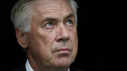 Primer plano de Carlo Ancelotti