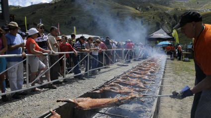 Fiesta del cordero de Cerler.