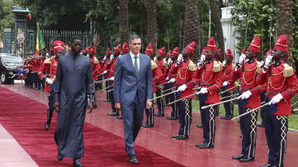 Encuentro entre el presidente del Gobierno, Pedro Sánchez, y el presidente de la República del Senegal, Bassirou Diomaye