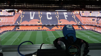 Tiempo de Juego en el estadio de Mestalla.