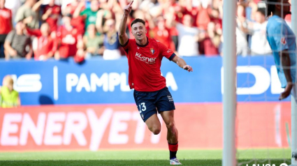 Gol de Abel Bretones, de Osasuna