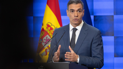 Pedro Sánchez en el Complejo de la Moncloa