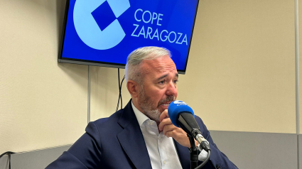 El presidente Jorge Azcón ha pasado este lunes por los micrófonos de COPE Aragón