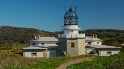 Foto de archivo del faro de Estaca de Bares