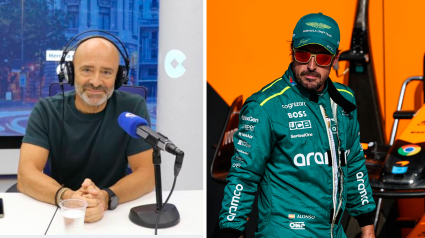 Antonio Lobato y Fernando Alonso