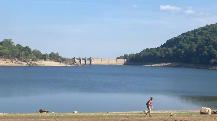 Estado actual del embalse de La Jarosa en Guadarrama