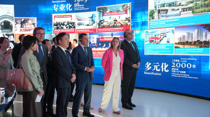 Carolina España anuncia la instalación de la empresa china en Linares