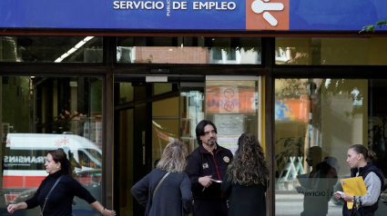 Oficina del paro en Asturias