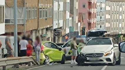 El accidnte se produjo a media tarde de este martes