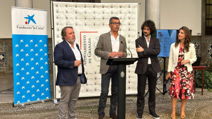 El concejal de Turismo y Cultura de Granada, Juan Ramón Ferreira, presenta el Festival de Música Sacra 2024