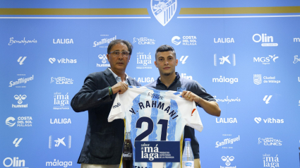 Yanis Rahmani (21) fue presentado hoy junto a Loren.