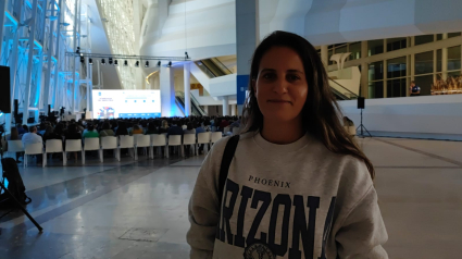 Carmen estrena plaza como profe de Inglés