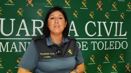 La portavoz de la Guardia Civil en la Comandancia de Toledo explica cómo ha sucedido el robo