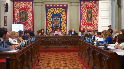 Pleno celebrado este jueves en el Ayuntamiento de Cartagena