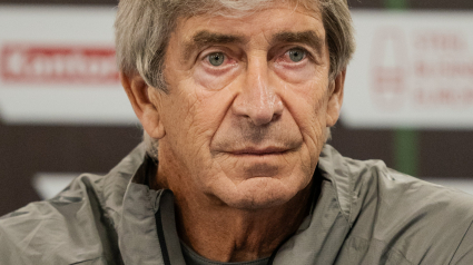 Manuel Pellegrini, entrenador del Real Betis Balompié