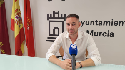 Miguel Ángel Noguera, concejal de Deportes del Ayuntamiento de Murcia