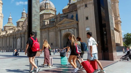 Estos son los últimos datos sobre afluencia turística a Zaragoza.