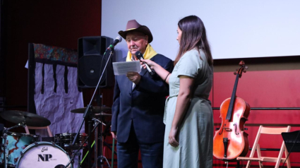 José Torrecilla, cuando cantó con Puro Relajo.