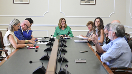 La alcaldesa de València, María José Catalá, se reúne con el equipo de la Universidad Politécnica de València para abordar el sistema de los arrecifes artificiales