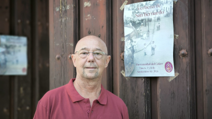 Manolo López, hermano mayor de la hermandad del Císter