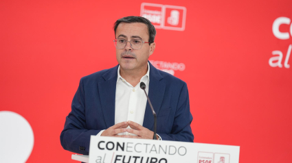 Miguel Ángel Gallardo, secretario general del PSOE de Extremadura