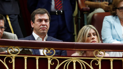 David Sánchez y Begoña Gómez, hermano y mujer de Pedro Sánchez