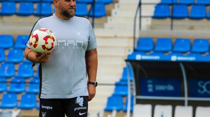 Javi Motos, entrenador de UCAM CF