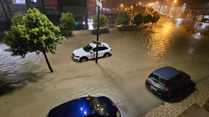 Tormenta en Sabiñánigo el 6 de septiembre de 2024