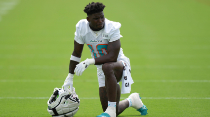 Tyreek Hill, receptor de los Miami Dolphins.