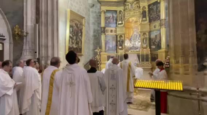 Himno a la Virgen de los Llanos en la Catedral de Albacete