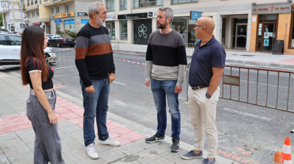 O Concello segue habilitando pasos elevados na cidade de Lugo