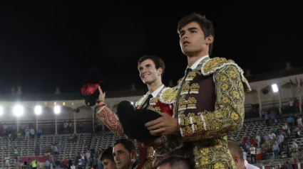 Caballero y Navalón, en hombros en Albacete