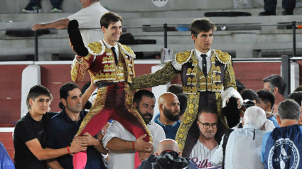 Samuel Navalón y Manuel Caballero, a hombros este lunes en Albacete