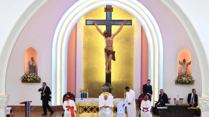 Encuentro del Papa Francisco con los religiosos de Timor Oriental