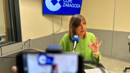 Lola Ranera ha pasado por los micrófonos de COPE Zaragoza