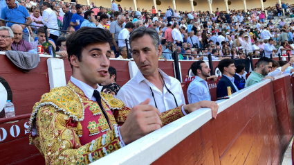 Sergio Martínez junto a Francisco José Mazo