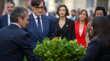 El presidente de la Generalitat de Cataluña, Salvador Illa