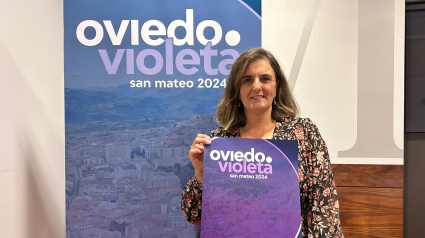 María Velasco presenta la campaña Punto Violeta