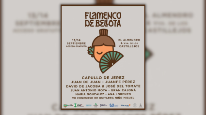 Imagen del cartel del festival Flamenco de Bellota