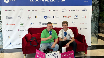 Borja Jiménez con Lorenzo del Rey en COPE Albacete