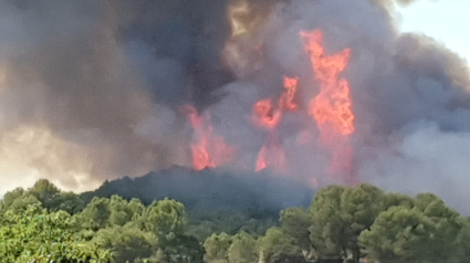 INCENDIO SIMAT DE LA VALLDIGNA