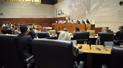 12/09/2024 Pleno de la Asamblea de Extremadura.

Una propuesta de pronunciamiento defendida este jueves en el pleno de la Asamblea de Extremadura por parte del Grupo Popular en contra del concierto con Cataluña ha decaído, y por tanto no ha salido adelante ni ha sido rechazada.

POLITICA EXTREMADURA ESPAÑA EUROPA BADAJOZ
ASAMBLEA DE EXTREMADURA