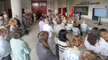 Las Rozas dedica a Bonifacio de Santiago el Centro Multiusos