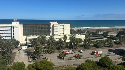 Incendio en el hotel Sidi Saler