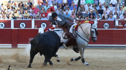 Tarde de rejones en Albacete